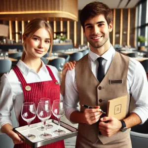 Servicekräfte in der Gastronomie
